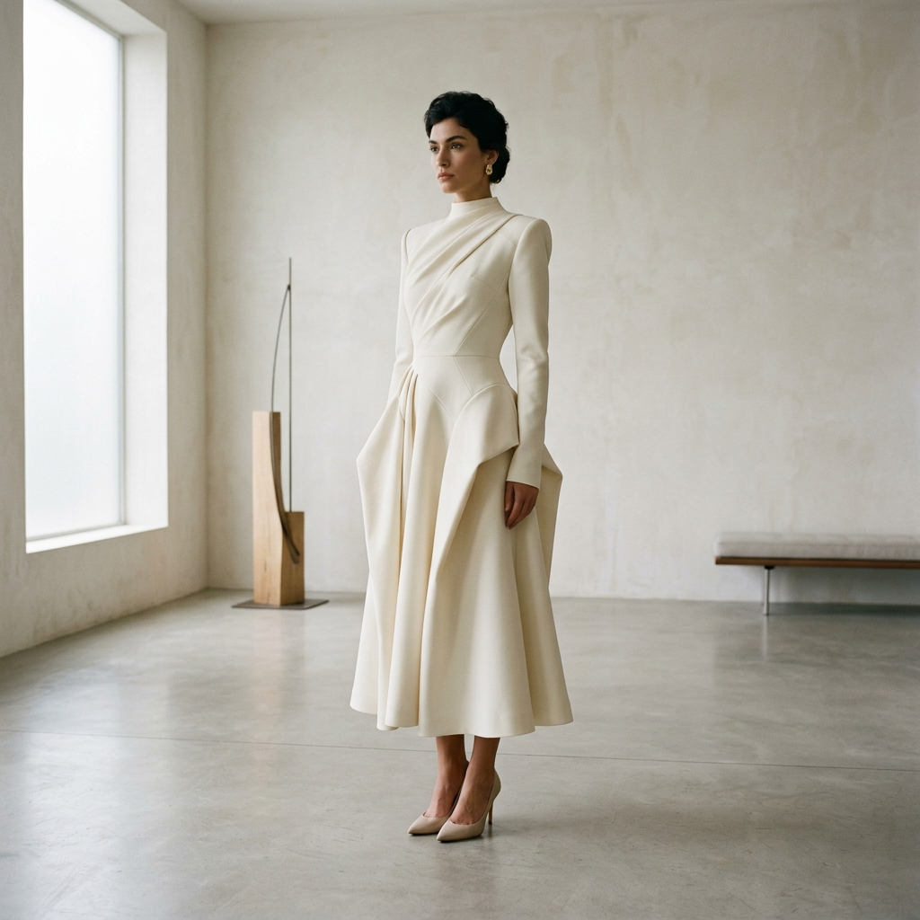 SILK SLIP ARCHIVE DRESS